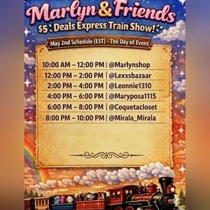 MARLYN & FRIENDS TRAIN SHOW!